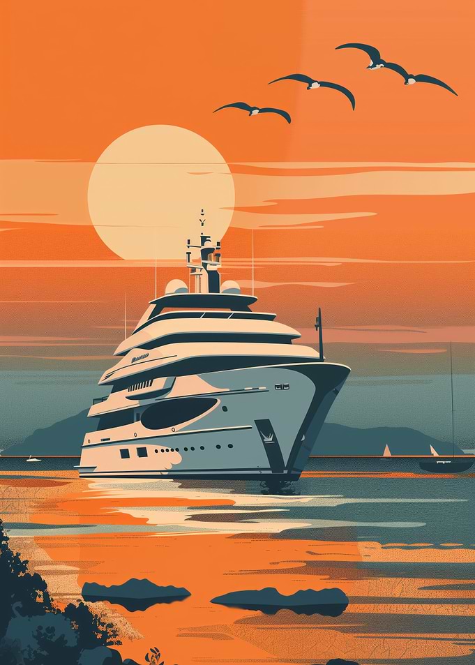 The Vintage Luxury Yacht
