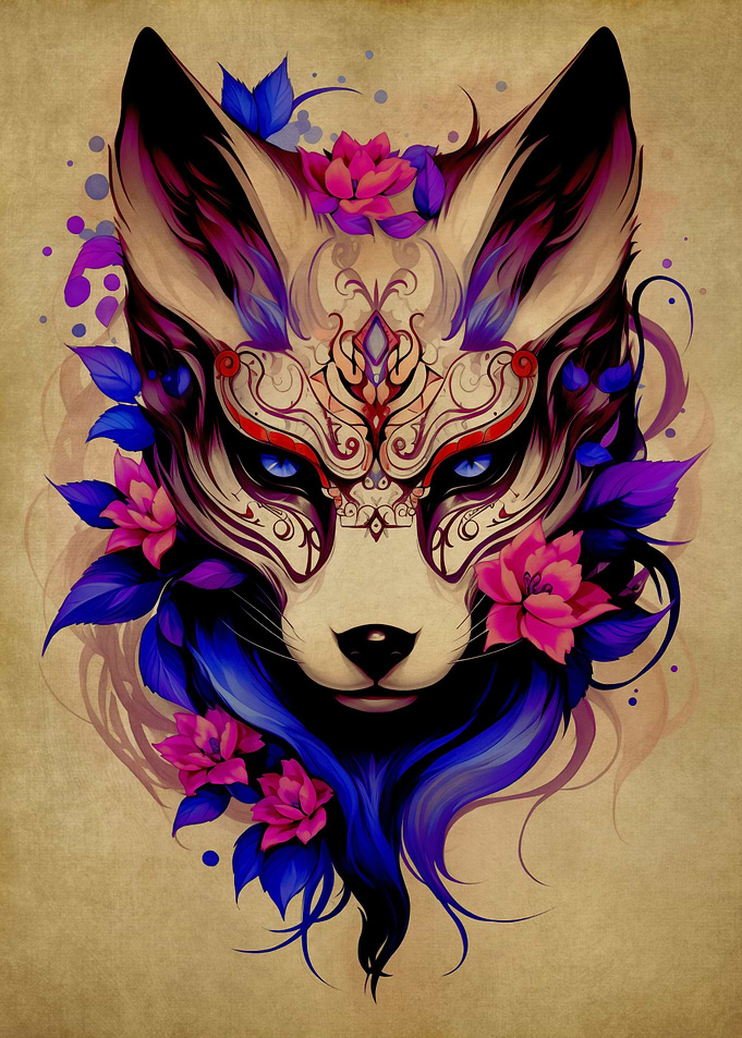 Kitsune Fox No6