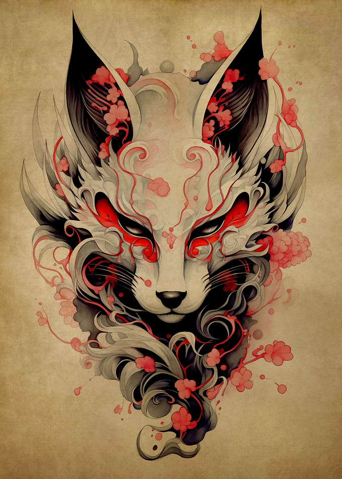 Kitsune Fox No8
