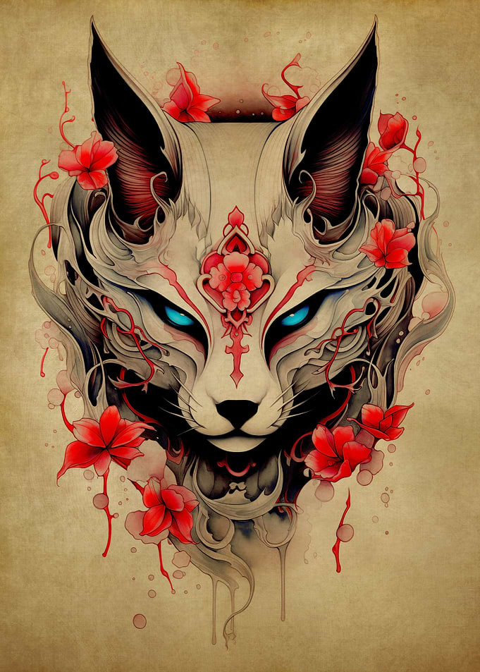 Kitsune Fox No10