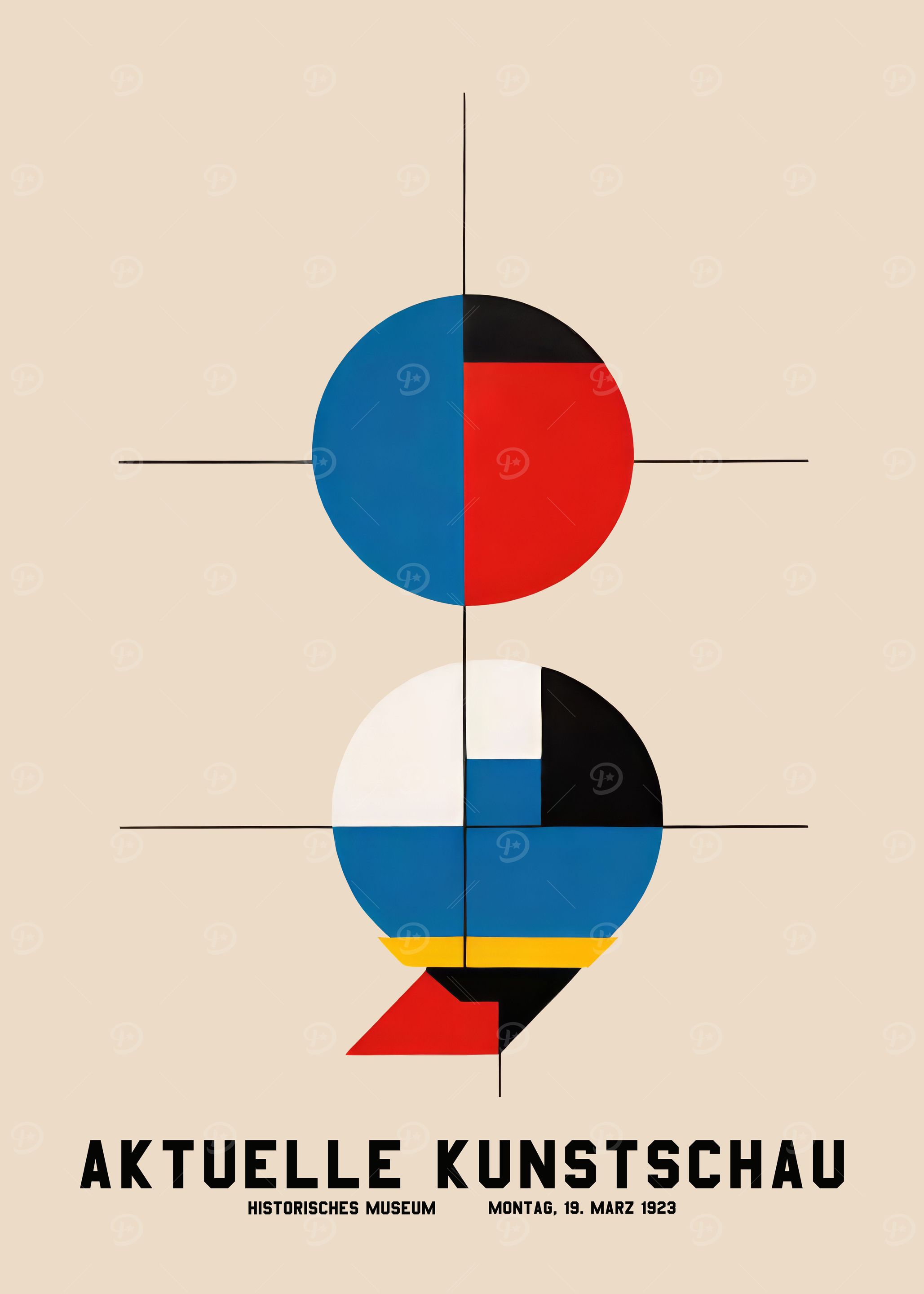 Bauhaus Exhibition Poster