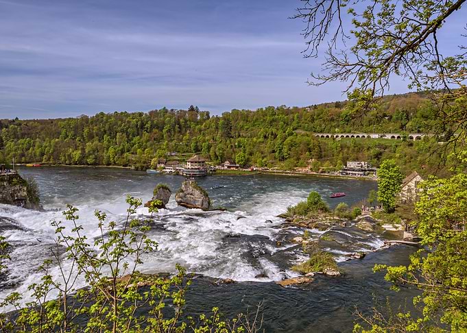 SWITZERLAND RHINE FALLS
