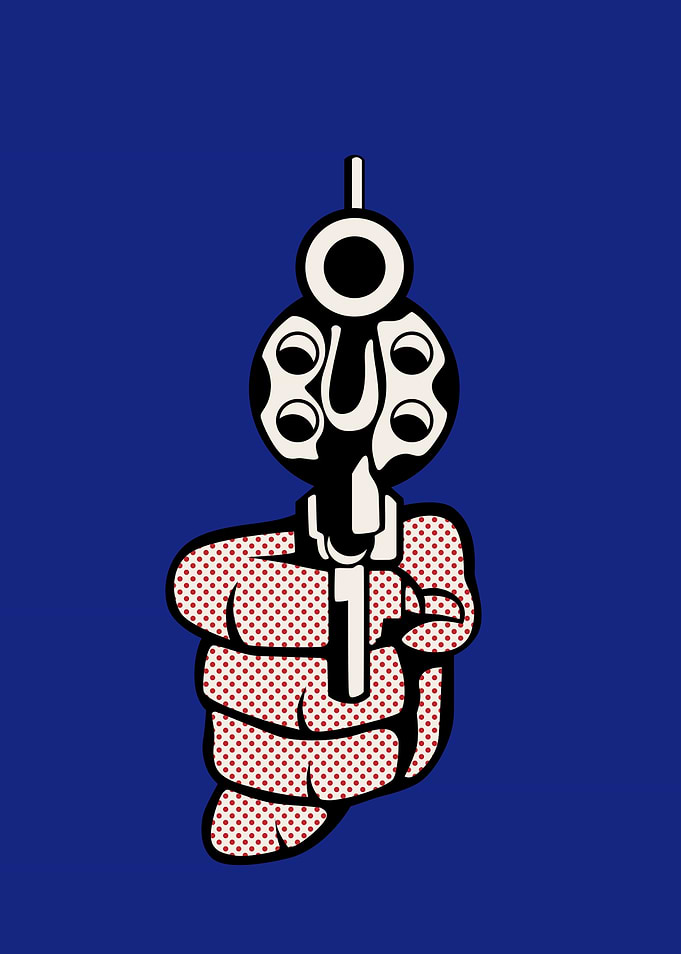 PISTOL BLUE