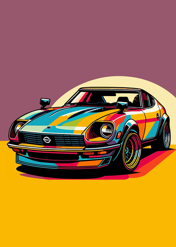 Nissan 240Z vintage car