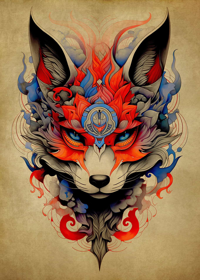 Kitsune Fox No3