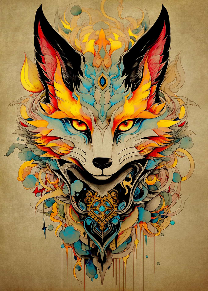Kitsune Fox No11