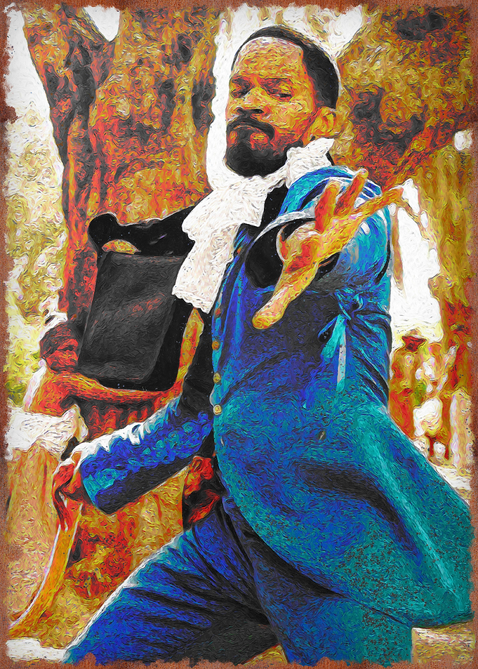 django uncgained poster