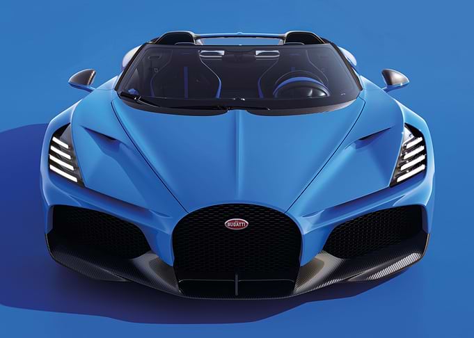 Bugatti w16 Mistral car
