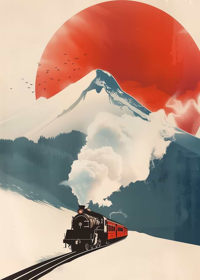 The Snow Express Train