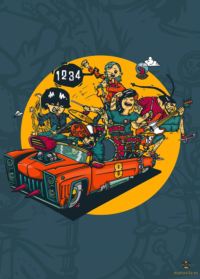 Rock car