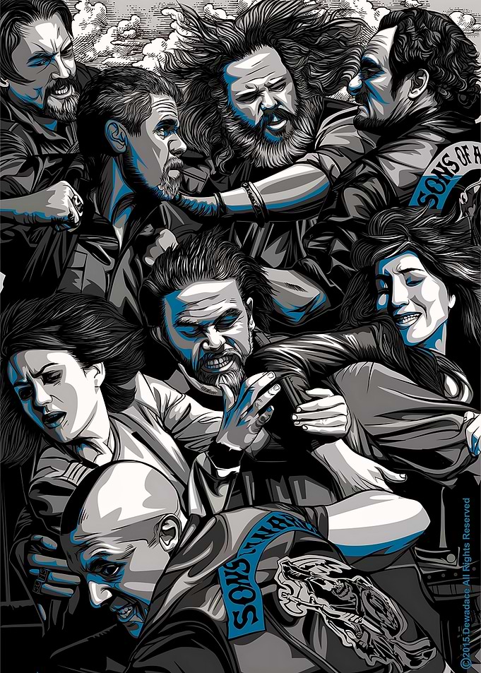 sons of anarchy poster