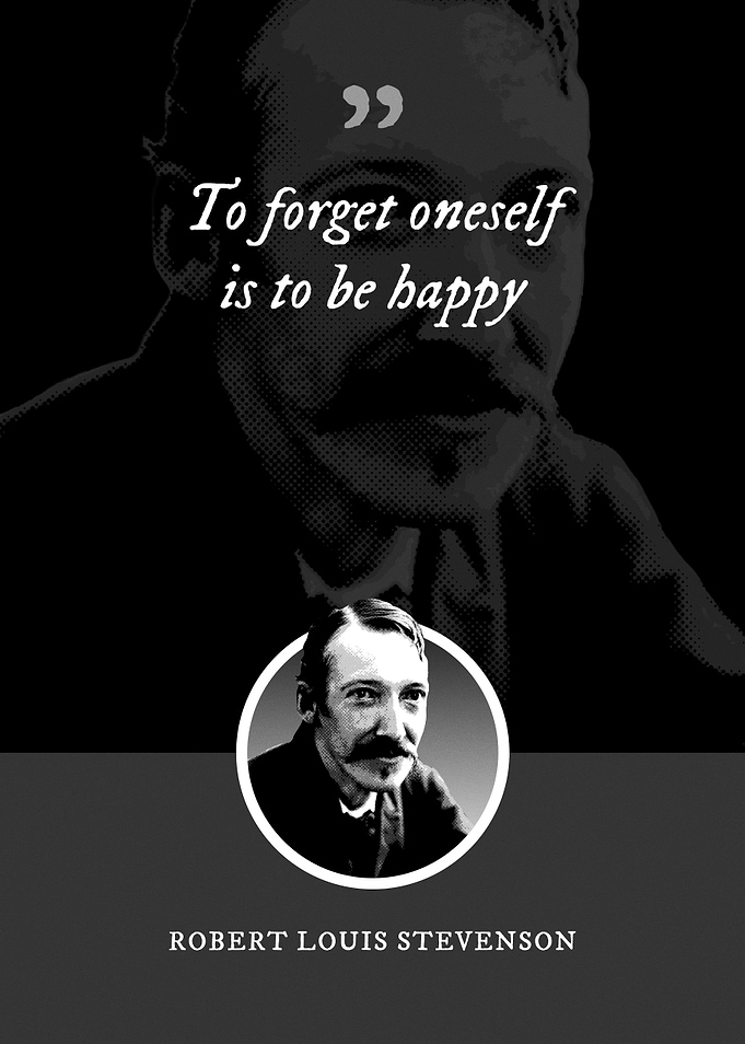To forget oneself is to be