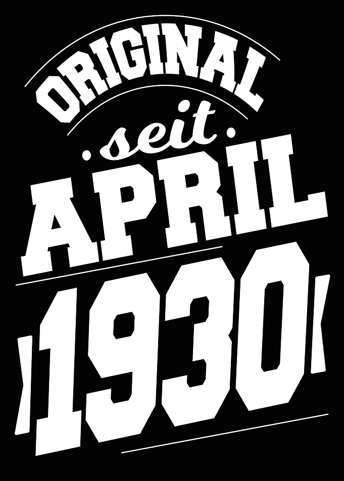 April 1930 94 Jahre