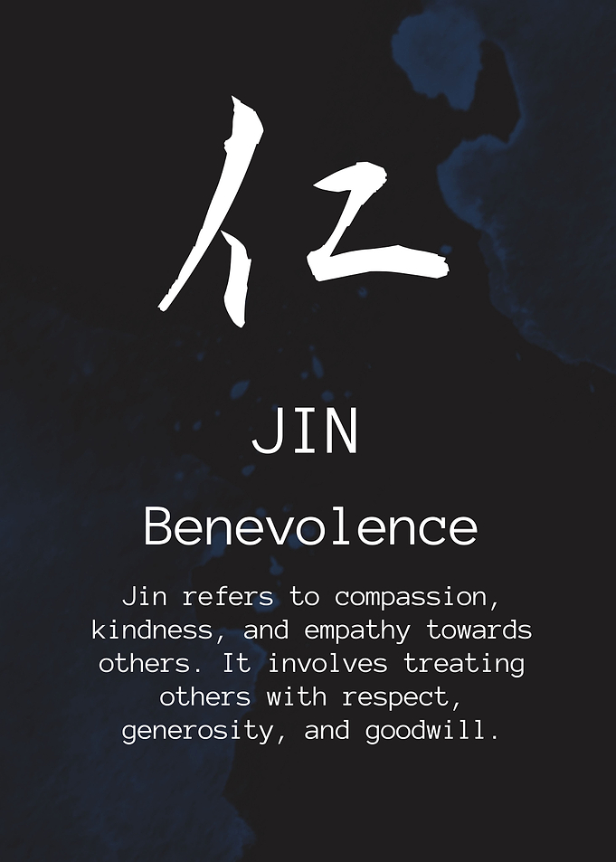 JIN Bushido Code Black