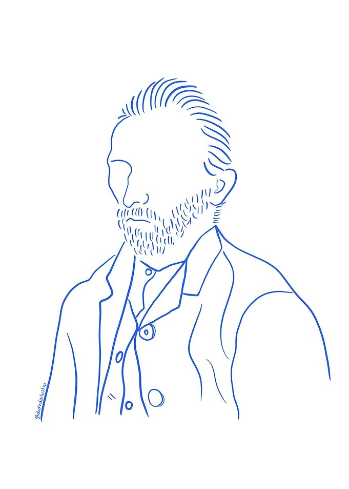 Van Gogh minimalist