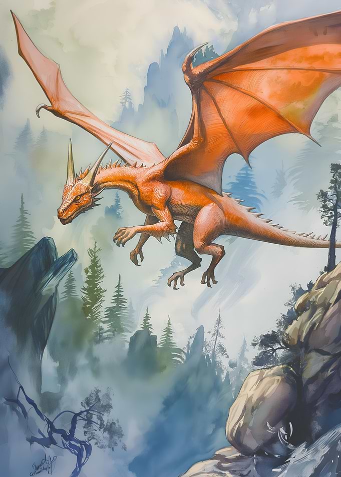 Orange Dragon