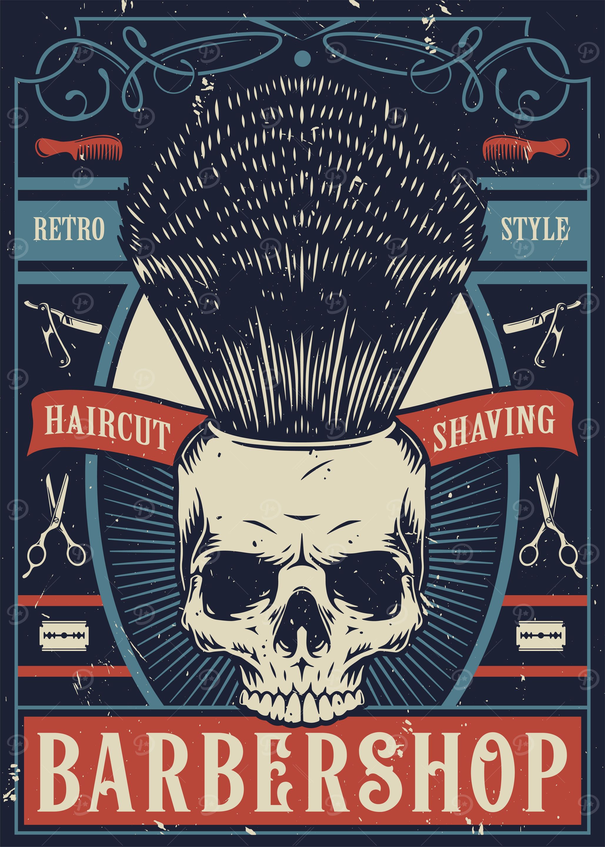 Barbershop Haircut Shaving
