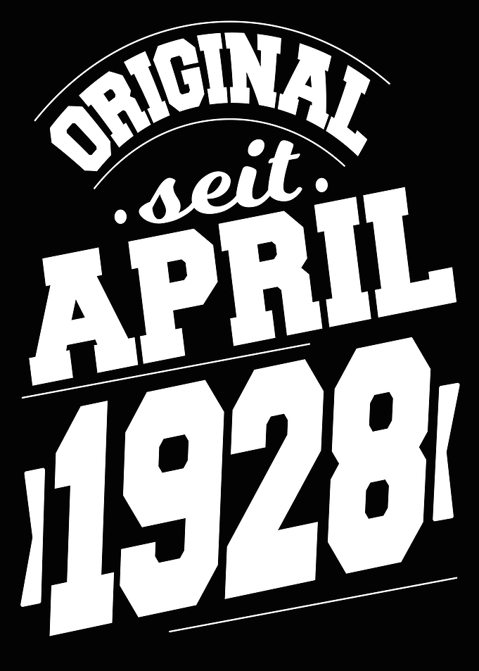April 1928 96 Jahre