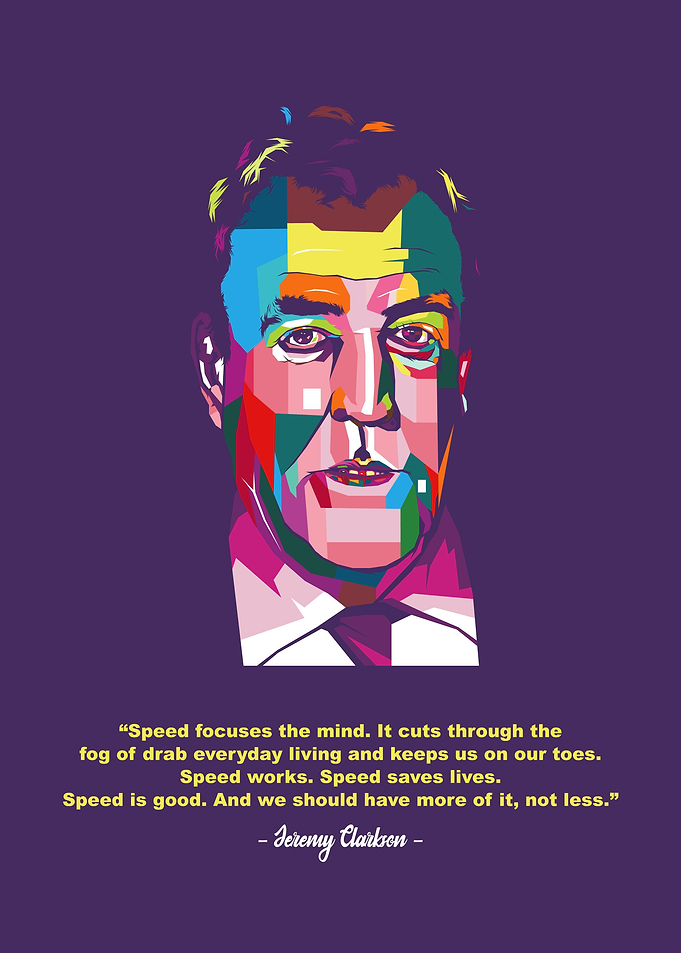 Clarkson Quote Pop Art