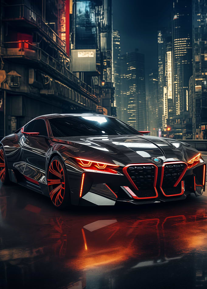 BMW M8 Cyberpunk