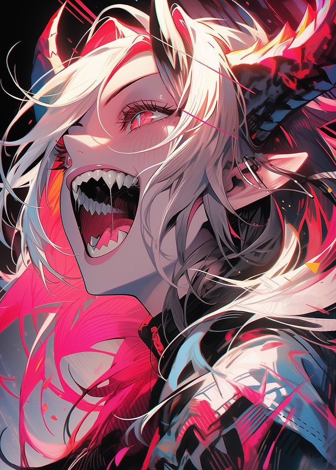 Demon Anime Girl Sexy