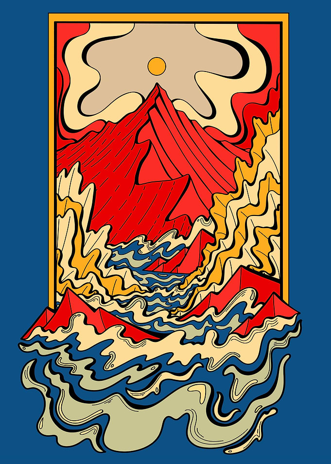 Red mountain river