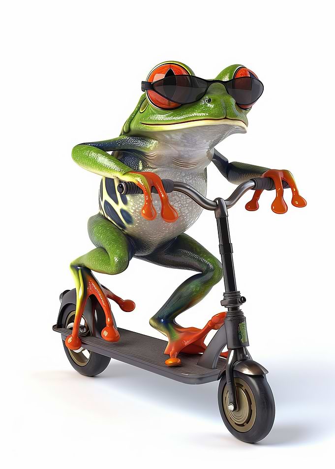 RedEyed Tree Frog Scooter