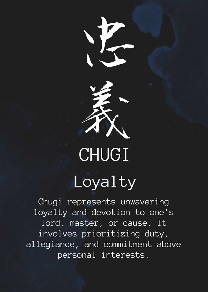 Chugi Bushido Code Black