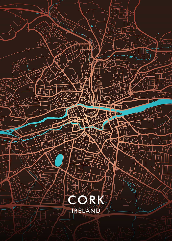 Cork city Map