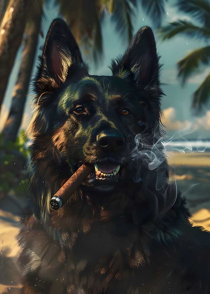 Dog Cigar 3