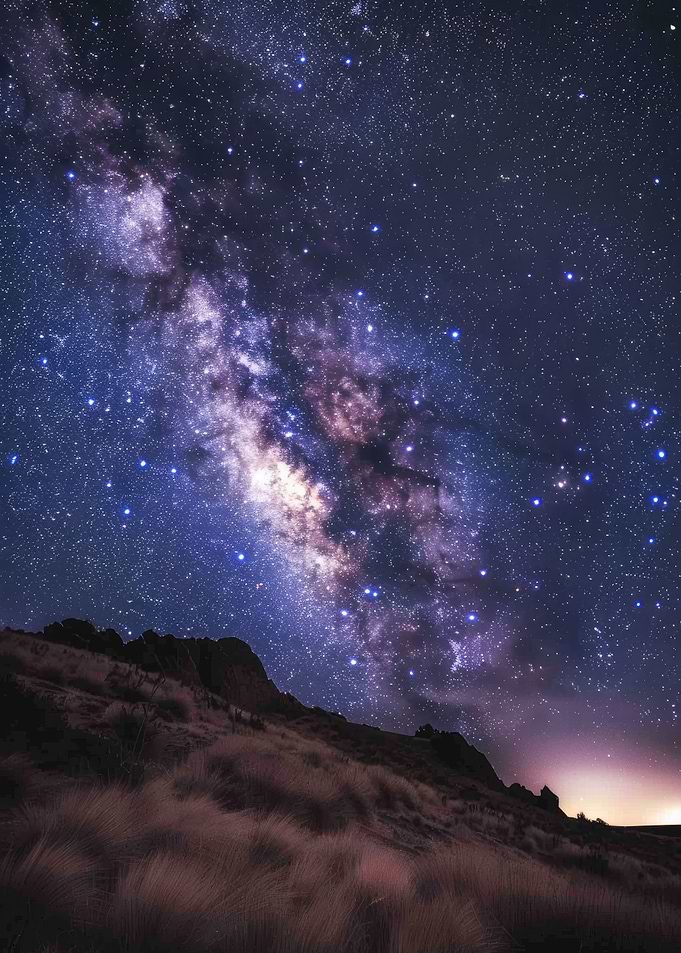 Milky Way Starry Sky