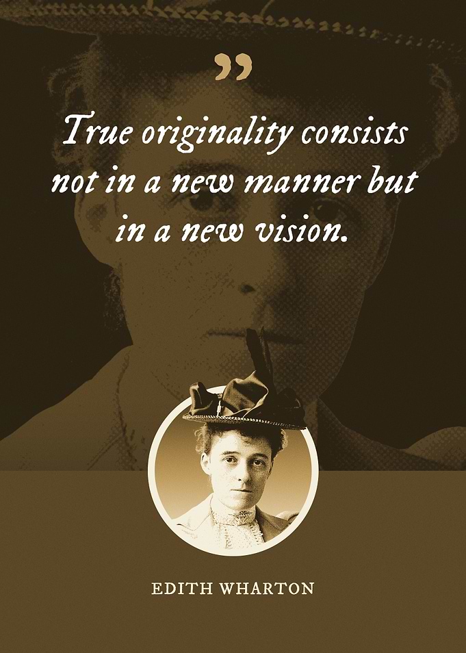 True originality consists