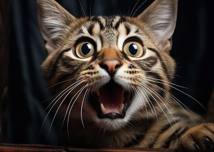 Cat portrait