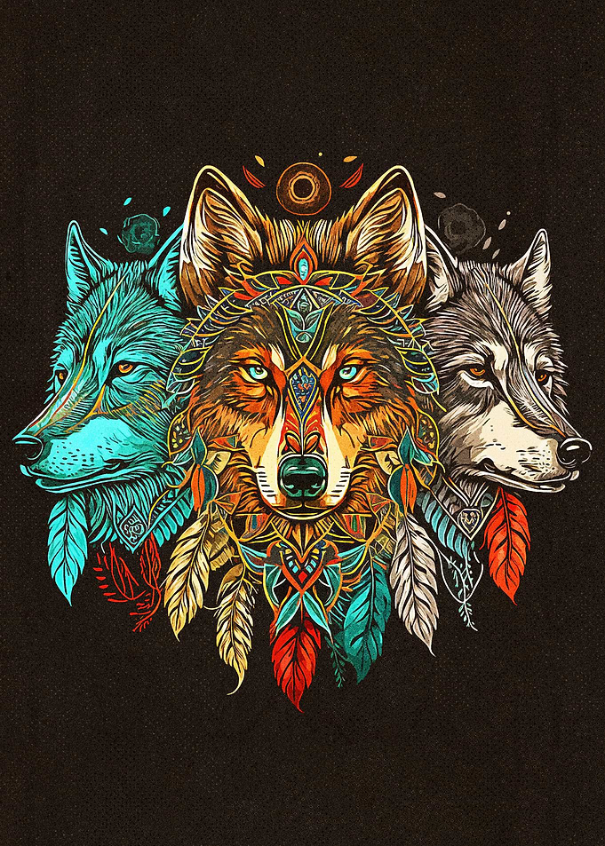 Three Headed Wolf