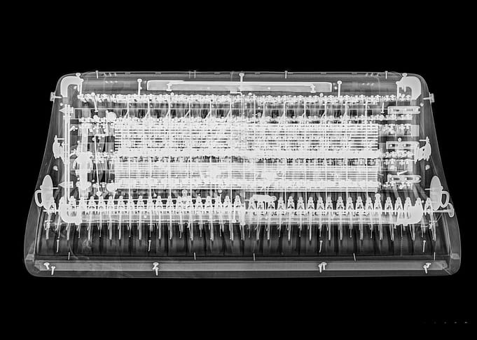 Xray of an Accordion
