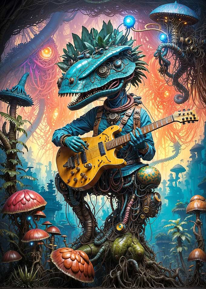 Biopunk Dino Jam Session