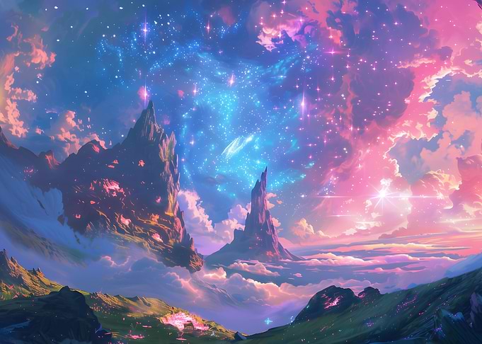 fantasy magic of witch