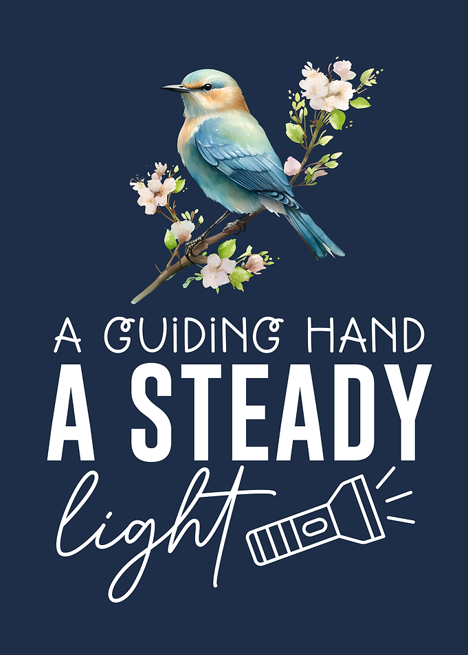 A steady light