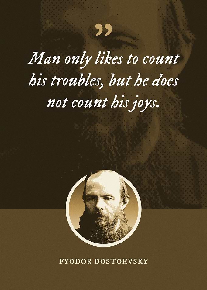 Man only likes to count