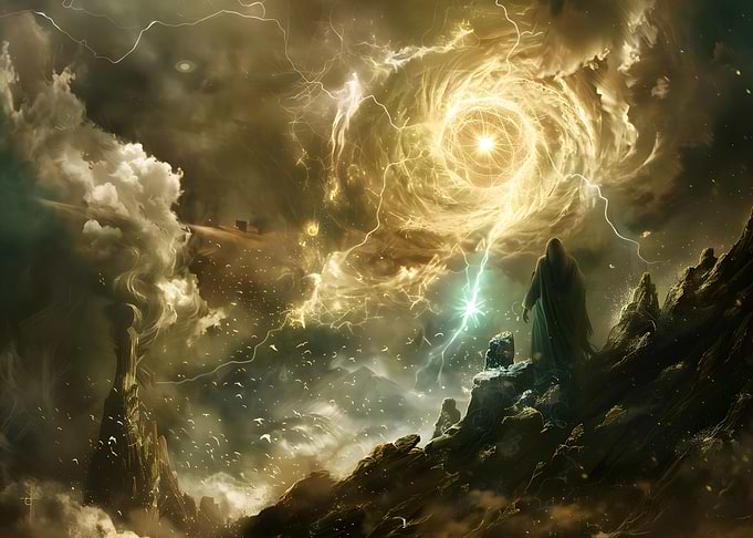 fantasy magic of witch