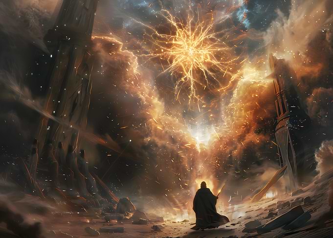 fantasy magic of witch