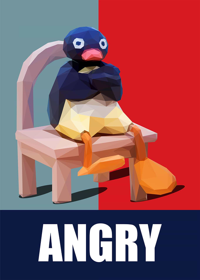 angry pingu