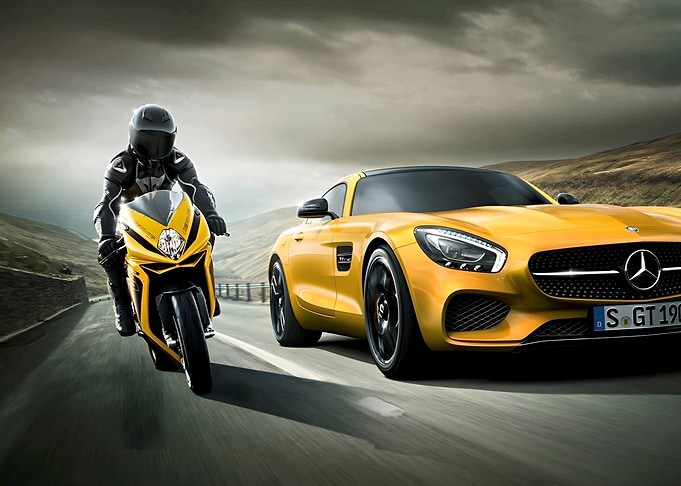 Mercedes Motorcycle