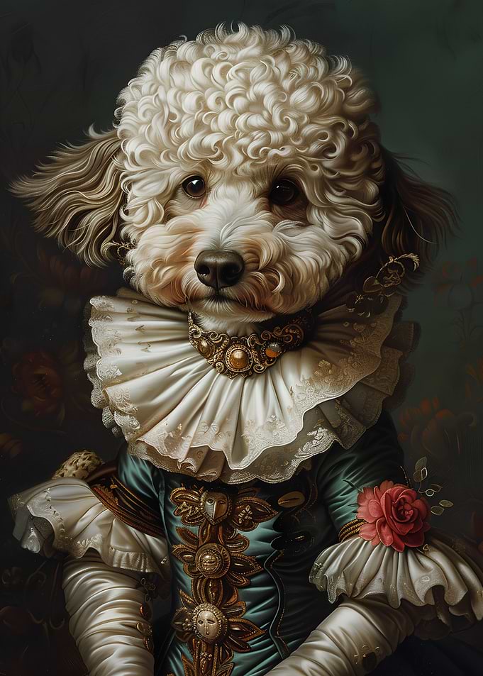 poodle dog