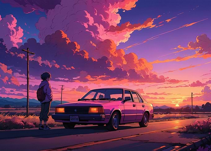 A Boy and His Dream Car