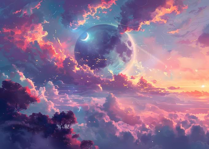 fantasy magic of witch