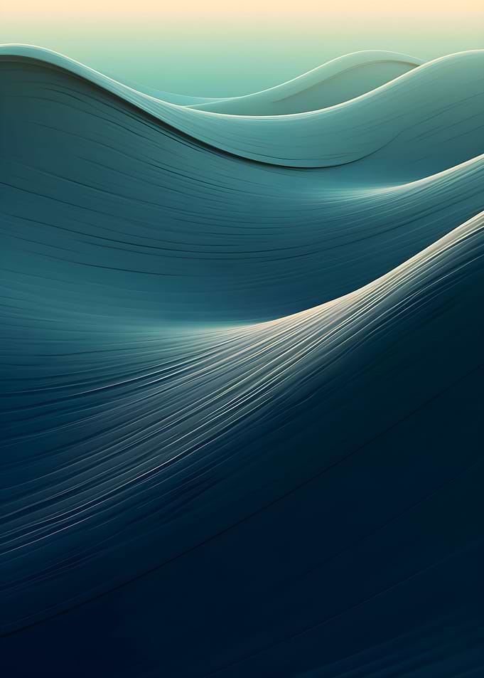 Abstract Green Hues