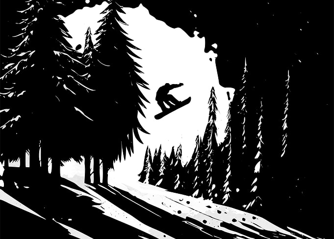 Freeride and Snowboard