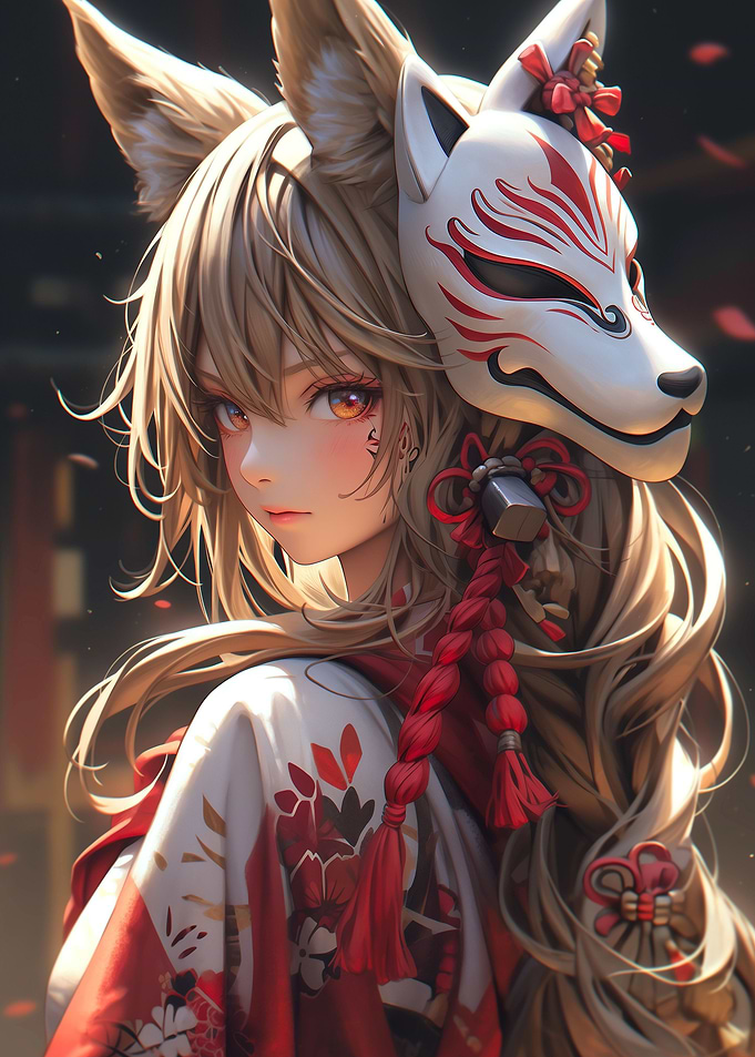 Anime Samurai Girl