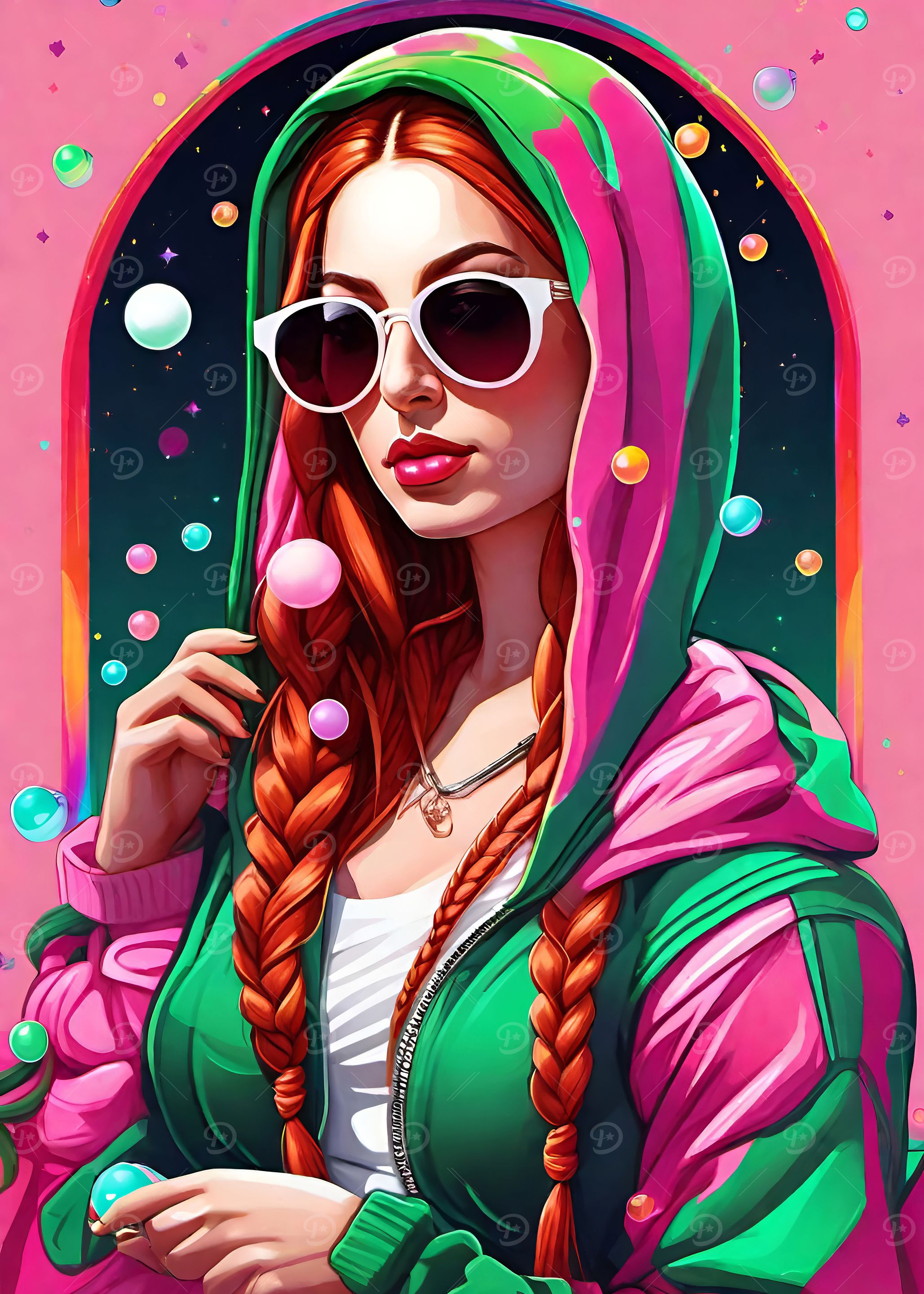 MONA LISA MODERN POP ART 2